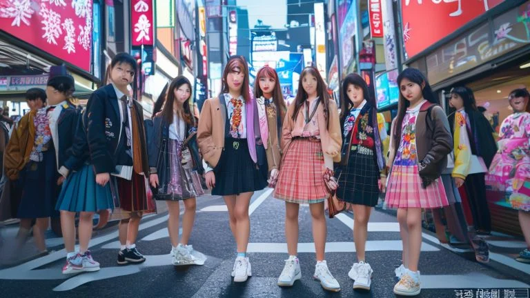 Como os Personagens de Doramas Inspiram a Moda Jovem no Japão