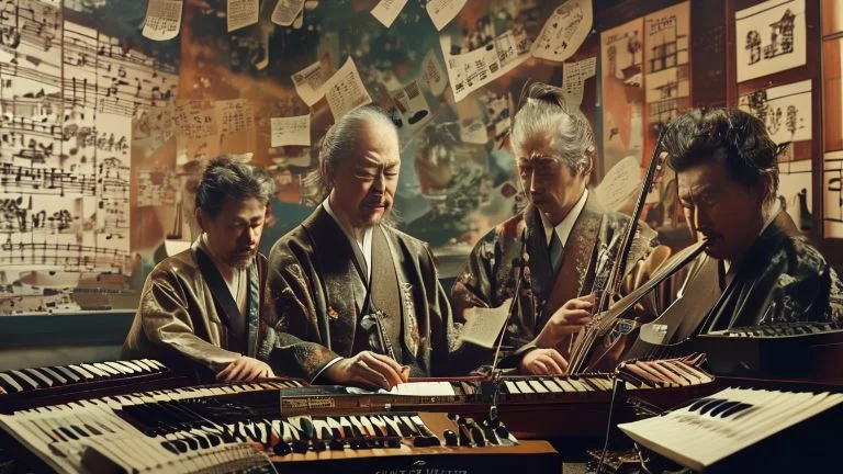 Perfis dos Compositores que Marcaram as Trilhas dos Doramas Japoneses